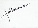Jeff Beck Hand Signed Autographed Hard Backed Framing Board - The Yard Birds