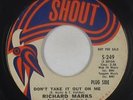 Crossover Soul 45 - Richard Marks - Don't Take It Out On Me - Shout - mp3