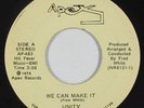 Sweet Soul 45 - Unity - We Can Make It - Apex - VG+ mp3