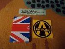 Sex Pistols Jamie Reid Postcard Set with Stickers