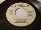 Angela Davis & The Mighty Chevelles FUNK 45 My Love Is So Strong SOUL Listen