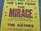 The Mirage - Original 1965 UK Concert Poster MOD PSYCH