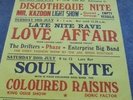 Love Affair + Traffic etc  - Original 1968 UK Concert Poster MOD PSYCH