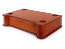 SOCLE BOIS MARRON POUR JUKEBOX RICATECH SUPPORT DESIGN RETRO CLASSIQUE 16,5CM