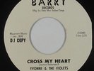 Northern Soul 45 - Yvonne & The Violets - Cross My Heart - Barry - VG++ mp3