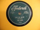 RUDY MOORE STEP IT UP AND GO GREAT R&B ROCKER ON FEDERAL 12276  VG++