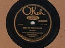 78 rpm Louis Armstrong OKeh 8729 Rare non-vocal takes in E+ Hear
