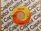 Original the Girls, Chico's Girl 45 rpm record, cool girl punk car song