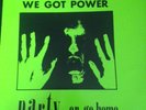 Mystic Records WE GOT POWER Party or Go Home Compilation LP Hardcore Punk Rock