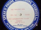 JUDY GARLAND Acetate record TREASURY HOUR 1941 MICKEY ROONEY RARE Radio