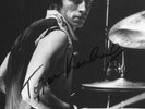 AUTHENTIC SIGNED TOPPER HEADON THE CLASH 10 X 8 PHOTO..REAL SIGNATURE..COA