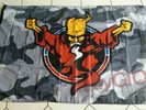 THUNDERDOME CAMOUFLAGE FLAGGE FLAG BANNER id&t Hardcore