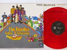 BEATLES YELLOW SUBMARINE EMI/ODEON EAS-70138 Japan MONO CLEAR RED VINYL VINYL LP