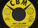 GENE GRANVILLE & INTRUDERS: Horror Rockin Dance / Don't You Know 45 (very scarc