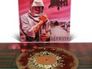 Death - Leprosy - Oxblood Gold merge White Black Splatter Vinyl - only 200