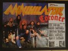 Tourplakat, Poster, Annihilator, Coroner, Thrash Metal, Tour 1993, Rarität