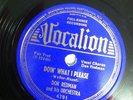 E DON REDMAN: Lazybones / Doin' What I Please on VOCALION 4791