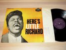 LITTLE RICHARD LP - HERE'S / 1957 UK LONDON HA-C2055 PRESS in VG+/ VG++