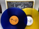 Crosby & Nash ?A Very Stony Evening Blue/Yellow Colored Vinyl 2LP Record TMOQ