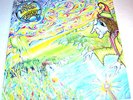OZRIC TENTACLES 'PUNGENT EFFULGENT' 1990 STEREO LP EX/EX+
