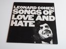 LEONARD COHEN SONGS OF LOVE AND HATE LP UK CBS RECORDS 1971 ORANGE LABEL