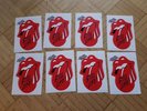 Rolling Stones - 8 x Sticker der Plattenfirma EMI zu Still life  GERMANY