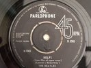 THE BEATLES HELP 7” single 1969 PARLOPHONE RIMS NO SOLD IN UK NEAR MINT RARE