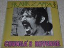 FRANK ZAPPA Chunga's Revenge RARER ORIG UK 1970 NEAR MINT RSLP LP, PLAYS SUPERB.