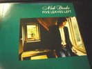 Nick Drake - Five Leaves Left LP  AN-7010 Antilles Stereo 1976 Vinyl Near MINT