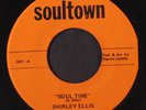 SHIRLEY ELLIS: Soul Time / Clapping Song 45 (one finger nail mark away  from VG