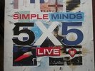 SIMPLE MINDS ° 5x5 LIVE ° OFFICIAL MERCHANDISE TOUR PROGRAMME 2012
