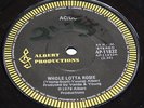 AC/DC Whole Lotta Rosie/Dog Eat Dog OZ '78 Albert Label 45 Bon Scott EX