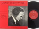 VERY RARE JOZEF TURCZYNSKI CHOPIN RECITAL PRIVATE SWISS ONLY 12 INCH LP