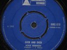 JACKIE ROBINSON - OVER AND OVER - Rare UK Amalgamated 45
