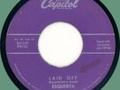 ESQUERITA Laid Off / Just Another Lie 45rpm Capitol 1959 R&B shouter
