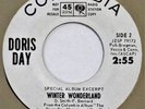 DORIS DAY Winter Wonderland/Silver Bells COLUMBIA 45 Christmas promo 7” HEAR mp3