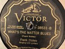 Victor 38531 FRANK STOKES Take Me Back Blues 1928  78 rpm V Memphis