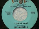 RARE ( R&B NORTHERN SOUL 45 ) 196? - THE MARVELLS - TOMORROW / I'M A FOOL FOR