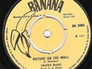 ? rare BANANA BA348 1971 - FREDDIE McKAY - Picture On The Wall (Studio 1 anthem)