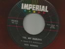 ROCKABILLY R&B - RED WAX- FATS DOMINO - YES MY DARLING  -HEAR -1958 IMPERIAL