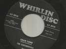 DOOWOP R&B - CONTINENTALS- BROWN WAX -  DEAR LORD   -HEAR -1956 WHIRLIN DISC