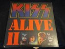 KISS ALIVE II [2] GF 2x LP Casablanca NBLP-7076 +Booklet 4 Tattoos Fan Club Form