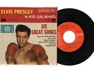 ELVIS PRESLEY  # EPA 4371  KID GALAHAD  - RARE ORANGE  LABEL