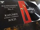 Rachmaninov: Piano Concerto No. 2 - Julius Katchen **Decca SXL 2076 WBg ED1 LP**