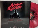 Night Runner Starfighter PINK Black Splat Color Pressing Vinyl LP Record RARE
