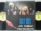 GUNS N' ROSES 44 CALIBER HORTICULTURE MONO BACK COVER & DIFF LABEL 2LP