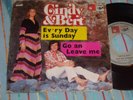 CINDY & BERT - EV RY DAY IS SUNDAY , PORTUGAL 7'' SUNG ENGLISH GERMAN POP BASF