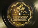 78 : VICTOR 20573-ROGER WOLFE KAHN -CAN'T BELIEVE YOUR IN LOVE /FOLLOWING YOU-E+