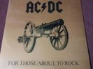 SEALED AC/DC 1981 ATLANTIC Albert Hall 'FOR THOSE ABOUT TO ROCK' LP NO BAR-CODE 
