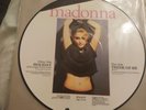 Madonna holiday test pressing vinyl picture disc with picture disc image error